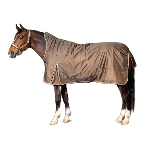 Płaszcz na zewnątrz dla konia wodoodporny z wysokim kołnierzem Harry's Horse Tho. Brązowe płaszcze HARRYS HORSE, s, bez wzorów, sportowe, bez kaptura. Za 477.00 zł.