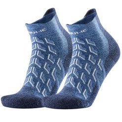 Skarpety trekkingowe kobieta Therm-ic Trekking Cool Ankle Lady wysokosc kostki. Brązowe skarpetki THERM-IC, bez wzorów, z bawełny. Za 97.00 zł.