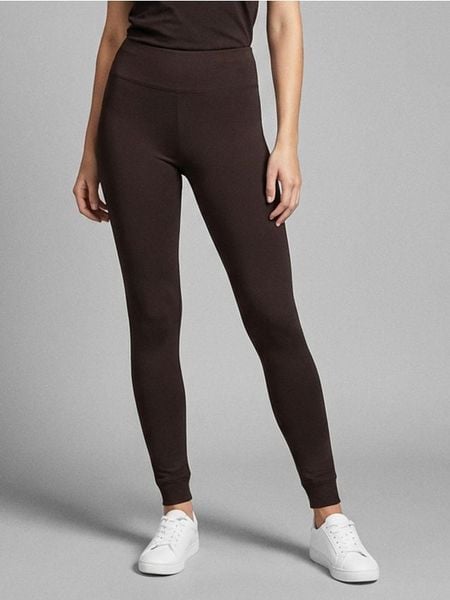 Legginsy z ociepleniem - czerwony. Czerwone legginsy Sinsay, bez wzorów. Za 35.99 zł.