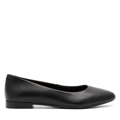 Baleriny Lasocki. Czarne baleriny Lasocki, bez wzorów, bez obcasa, bez zapięcia. Za 139.99 zł.