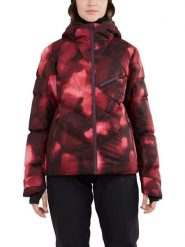 Damska kurtka narciarska Fundango Elyra Padded. Czerwone kurtki narciarskie FUNDANGO, na zimę, l, bez wzorów, z poliesteru, bez kaptura, narciarskie. Za 499.00 zł.