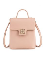 Nine West Plecak LX20006 Różowy. Czerwone plecaki Nine West, bez wzorów, z tworzywa sztucznego, bez dodatków. Za 229.99 zł.