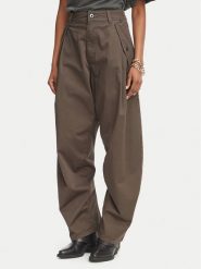 G-STAR Spodnie materiałowe Jett 3D D29942-5126 Khaki Regular Fit. Brązowe spodnie materiałowe G-Star, bez wzorów, z bawełny, retro. Za 509.99 zł.