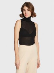 Calvin Klein Golf Extra Fine K20K204979 Czarny Slim Fit. Czarne swetry Calvin Klein, xs, bez wzorów, z wełny, bez ramiączek. Za 319.99 zł.
