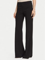 Rinascimento Spodnie palazzo CFC0130163003 Czarny Wide Leg. Czarne spodnie materiałowe Rinascimento, bez wzorów, z materiału. Za 449.99 zł.