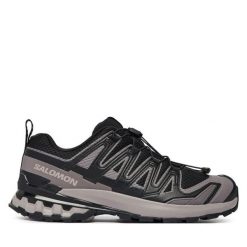 Buty do biegania Salomon. Czarne buty treningowe Salomon, bez wzorów, bez zapięcia, do biegania. Za 649.99 zł.