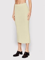 Samsøe Samsøe Spódnica ołówkowa Joanne F22200029 Beżowy Slim Fit. Brązowe spódnice Samsøe & Samsøe, s, bez wzorów, z bawełny, ołówkowe. Za 319.99 zł.