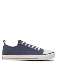 Gap Trampki Houston GAL001F5TWCRMBGP Niebieski. Niebieskie trampki GAP, bez wzorów, z materiału, bez zapięcia. Za 279.99 zł.