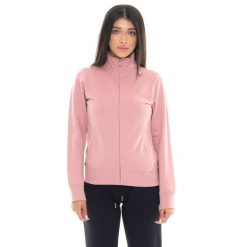 Bluza zimowa Leone 1947 Never Without Damen, Halsausschnitt Reißverschluss. Czerwone bluzy LEONE 1947 APPAREL, na zimę, bez wzorów, z bawełny, bez kaptura, na fitness i siłownię. W wyprzedaży za 144.93 zł.