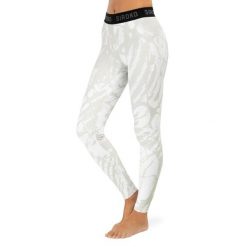 Leggins termoaktywne do sportów zimowych damskie SIROKO Stellar. Białe bielizna termoaktywna damska SIROKO, bez wzorów, bez ramiączek, narciarskie. W wyprzedaży za 127.00 zł.