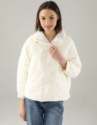 Krótka puchowa kurtka. Kurtki Unisono, s, bez wzorów, z puchu, bez kaptura. Za 359.00 zł.