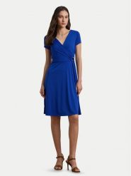 LAUREN RALPH LAUREN Sukienka codzienna 250868161016 Niebieski Regular Fit. Niebieskie sukienki Lauren Ralph Lauren, na co dzień, bez wzorów, z syntetyku, bez kołnierzyka, bez ramiączek, proste. Za 529.99 zł.