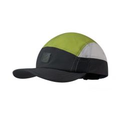 Czapka z daszkiem Buff 5 Panels Go Cap. Szare czapki z daszkiem Buff, bez wzorów, sportowe. W wyprzedaży za 118.93 zł.