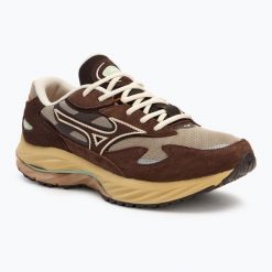 Buty Mizuno Wave Rider Βeta. Brązowe buty do biegania Mizuno, bez wzorów, bez zapięcia, do biegania, mizuno wave. Za 749.99 zł.