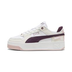 Sneakersy damskie Puma Carina Street VTG. Białe buty sportowe lifestyle Puma, bez wzorów, ze skóry, eleganckie, bez zapięcia. W wyprzedaży za 279.20 zł.