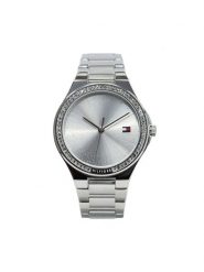Tommy Hilfiger Zegarek Juliette 1782641 Srebrny. Szare, analogowe zegarki Tommy Hilfiger, srebrne. Za 619.99 zł.