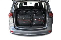 Torby Do Bagażnika Opel Zafira 2011-2019 5Szt Kjust. Czarne torby podróżne KJUST, bez wzorów, z kauczuku. Za 1,503.00 zł.