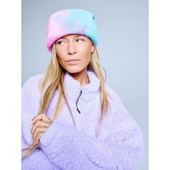 Czapka - Teddy Twist - Różowo-niebiesko-żółta. Niebieskie czapki zimowe POEDERBAAS, bez wzorów, sportowe. Za 221.12 zł.
