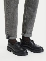 G-Star Raw Półbuty CEO-WI34-3410-18513 Czarny. Czarne półbuty wsuwane G-Star, bez wzorów, ze skóry, retro, bez obcasa, na płaskiej podeszwie. Za 329.99 zł.