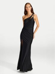 Hey Kyla Sukienka wieczorowa 5AJ007HK Czarny Slim Fit. Czarne sukienki Hey Kyla, bez wzorów, z syntetyku, wizytowe, bez kołnierzyka, bez ramiączek. Za 1,019.00 zł.