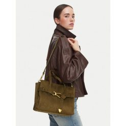 Torebka Steve Madden. Brązowe torebki klasyczne Steve Madden, bez wzorów, klasyczne, bez dodatków. Za 639.99 zł.