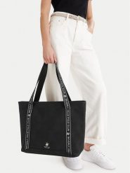 Beverly Hills Polo Club Torebka na telefon CWBEO-BHPC-L-016-09 Czarny. Czarne shopper bag Beverly Hills Polo Club, bez wzorów, z materiału, bez dodatków. Za 199.99 zł.