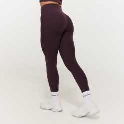 Legginsy damskie fitness z wysokim stanem Berrywood BEAT. Czerwone legginsy GYMBEAM, bez wzorów, z elastanu. Za 112.90 zł.