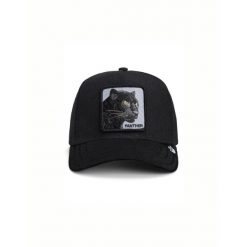 Czapka z daszkiem Goorin Bros. Panther Field Black 101-1450-BLK. Czarne czapki z daszkiem Goorin Bros, bez wzorów. Za 174.00 zł.