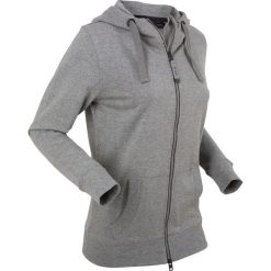 Bluza rozpinana, długi rękaw bonprix szary melanż. Bluzy marki INOVIK. Za 59.99 zł.