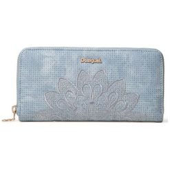 Desigual Portfel Damski Niebieski Mone Atila Fiona. Portfele marki Desigual. Za 249.00 zł.