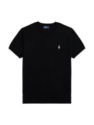 Polo Ralph Lauren T-Shirt 211971872005 Czarny Slim Fit. Czarne t-shirty Polo Ralph Lauren, s, bez wzorów, z bawełny, bez kołnierzyka, bez ramiączek. Za 769.99 zł.