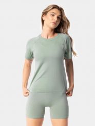 Carpatree Koszulka sportowa "Simply" w kolorze zielonym rozmiar: M. Zielone t-shirty sportowe Carpatree, m, bez wzorów, z materiału, bez ramiączek, outdoorowe. Za 116.05 zł.