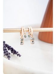 Lodie Silver Srebrne kolczyki z cyrkoniami rozmiar: onesize. Szare kolczyki Lodie Silver, z cyrkonią, srebrne. Za 100.99 zł.