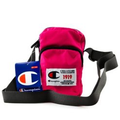 Saszetka turystyczna Champion Mini Shoulder na ramię. Czerwone nerki i saszetki Champion, bez wzorów, z poliesteru, bez dodatków. W wyprzedaży za 64.00 zł.