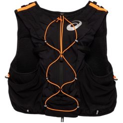 Plecak sportowo-turystyczny dla dorosłych ASICS Fujitrail Hydration Vest 7L. Czarne plecaki ASICS, bez wzorów, bez dodatków. Za 499.99 zł.