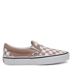 Tenisówki Vans. Brązowe trampki Vans, bez wzorów, bez zapięcia, vans classic. Za 229.99 zł.
