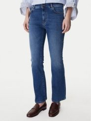 Weekend Max Mara Jeansy Rapallo 2615181071 Niebieski Skinny Fit. Niebieskie jeansy Weekend Max Mara, bez wzorów, z bawełny. Za 739.99 zł.