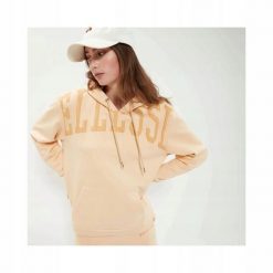 ELLESSE BLUZA DAMSKA Z KAPTUREM SPORTOWA KOLOR POMARAŃCZOWY. Brązowe bluzy z kapturem Ellesse, l, bez wzorów, z bawełny, z kapturem, do biegania. Za 119.00 zł.