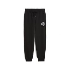 Damskie wygodne spodnie dresowe PUMA CLASS PUMA Black. Czarne spodnie dresowe Puma, bez wzorów, z dresówki. W wyprzedaży za 174.00 zł.