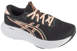 Buty do biegania damskie, Gel-Excite 11. Czarne buty treningowe ASICS, bez wzorów, z materiału, przed kostkę, bez zapięcia, do biegania. Za 349.99 zł.