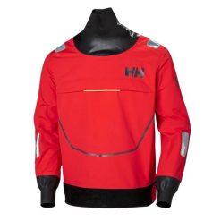 Damska kurtka wodna Helly Hansen aegir race smock. Czerwone kurtki Helly Hansen, xl, bez wzorów, sportowe, bez kaptura. W wyprzedaży za 1,767.50 zł.