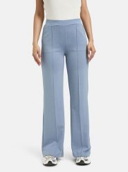 Smith & Soul Spodnie w kolorze błękitnym rozmiar: XL. Niebieskie spodnie materiałowe Smith & Soul, bez wzorów, z materiału, z podwyższonym stanem. Za 152.99 zł.