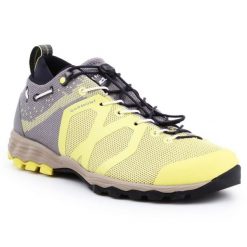 Buty Garmont Agamura Knit Wms W 481036-605 żółte. Żółte buty treningowe bez wzorów, z materiału, bez zapięcia, trekkingowe. Za 731.28 zł.