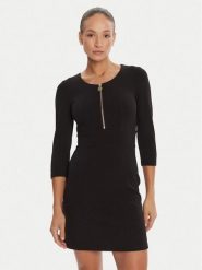 Rinascimento Sukienka koktajlowa CFC0125584003 Czarny Slim Fit. Czarne sukienki Rinascimento, xs, bez wzorów, z syntetyku, wizytowe, bez kołnierzyka, bez ramiączek. Za 349.99 zł.