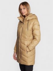 Columbia Kurtka puchowa Icy Heights II 2007824 Beżowy Regular Fit. Brązowe kurtki Columbia, na zimę, l, bez wzorów, z puchu, bez kaptura. Za 699.99 zł.