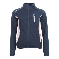 Damska bluza dresowa Peak Mountain Acerin. Niebieskie bluzy bez kaptura Peak Mountain, bez wzorów, z dresówki, bez kaptura, trekkingowe. W wyprzedaży za 338.65 zł.