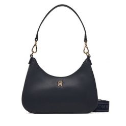 Torebka Tommy Hilfiger. Niebieskie torebki klasyczne Tommy Hilfiger, bez wzorów, klasyczne, bez dodatków. Za 289.99 zł.