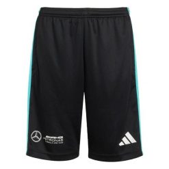Szorty Mercedes - Amg Petronas Formula One Team Dna. Białe szorty adidas, bez wzorów, z materiału, młodzieżowe. Za 179.00 zł.