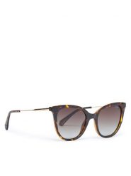 Polaroid Okulary przeciwsłoneczne 4184/S/X Brązowy. Brązowe okulary przeciwsłoneczne Polaroid, bez wzorów, z tworzywa sztucznego, metalowe. Za 259.99 zł.