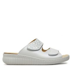 Klapki Dr. Brinkmann. Szare klapki Dr. Brinkmann, bez wzorów, bez obcasa, bez zapięcia. Za 389.99 zł.